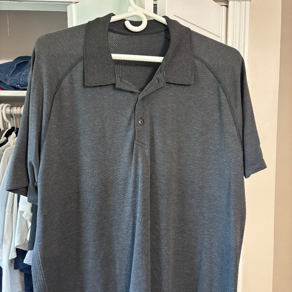 Metal Vent Tech Polo Shirt (XL) - Lululemon
